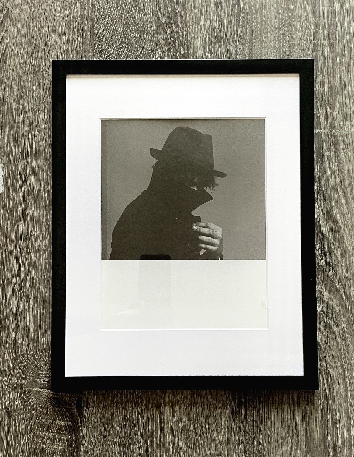 Hedi Slimane × Vintage Hedi Slimane black/white photography framed poster 9x12 Size ONE SIZE - 1 Thumbnail