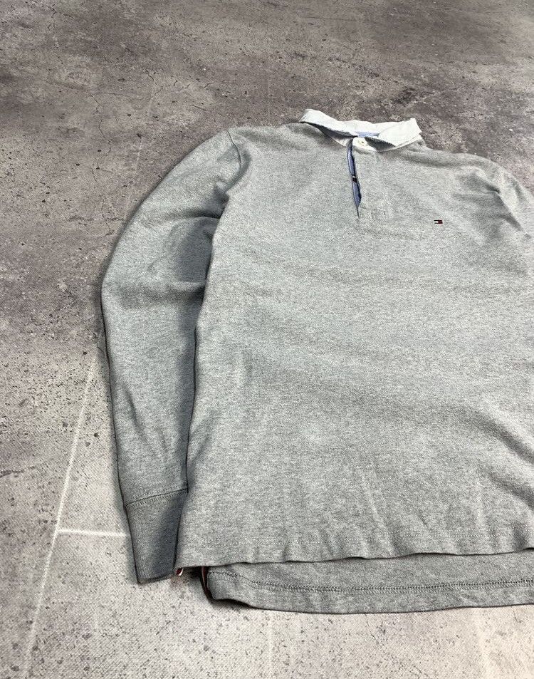 Japanese Brand × Vintage Tommy Hilfiger Regby Long Sleeve Faded Vintage SK8 Size US L / EU 52-54 / 3 - 8 Thumbnail
