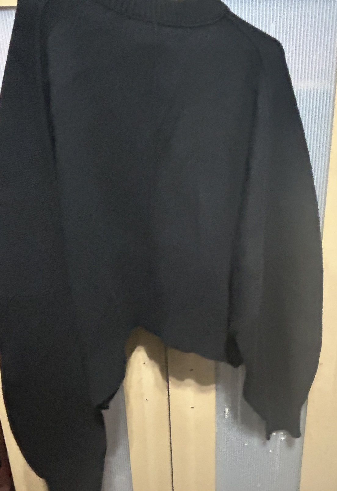 H&M H&M Collection Black Slouchy Wool Sweater Size M / US 6-8 / IT 42-44 - 9 Thumbnail