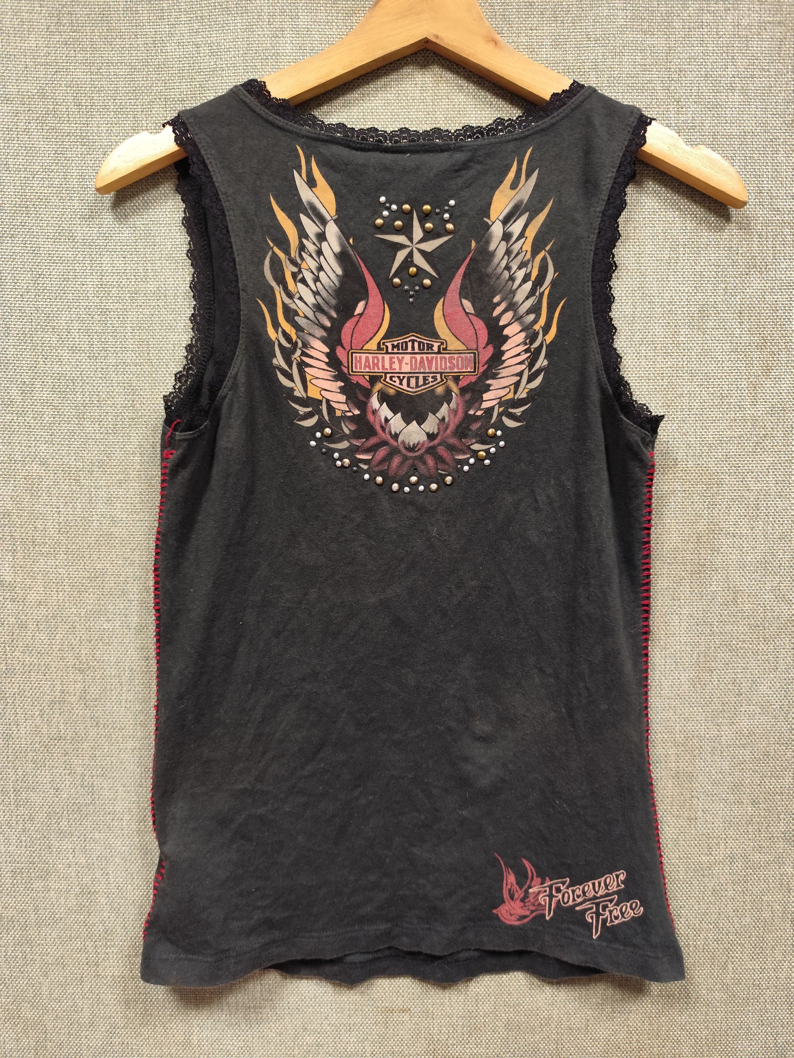 Harley Davidson Vintage tank tops harley davidson made in usa Size S / US 4 / IT 40 - 1 Thumbnail