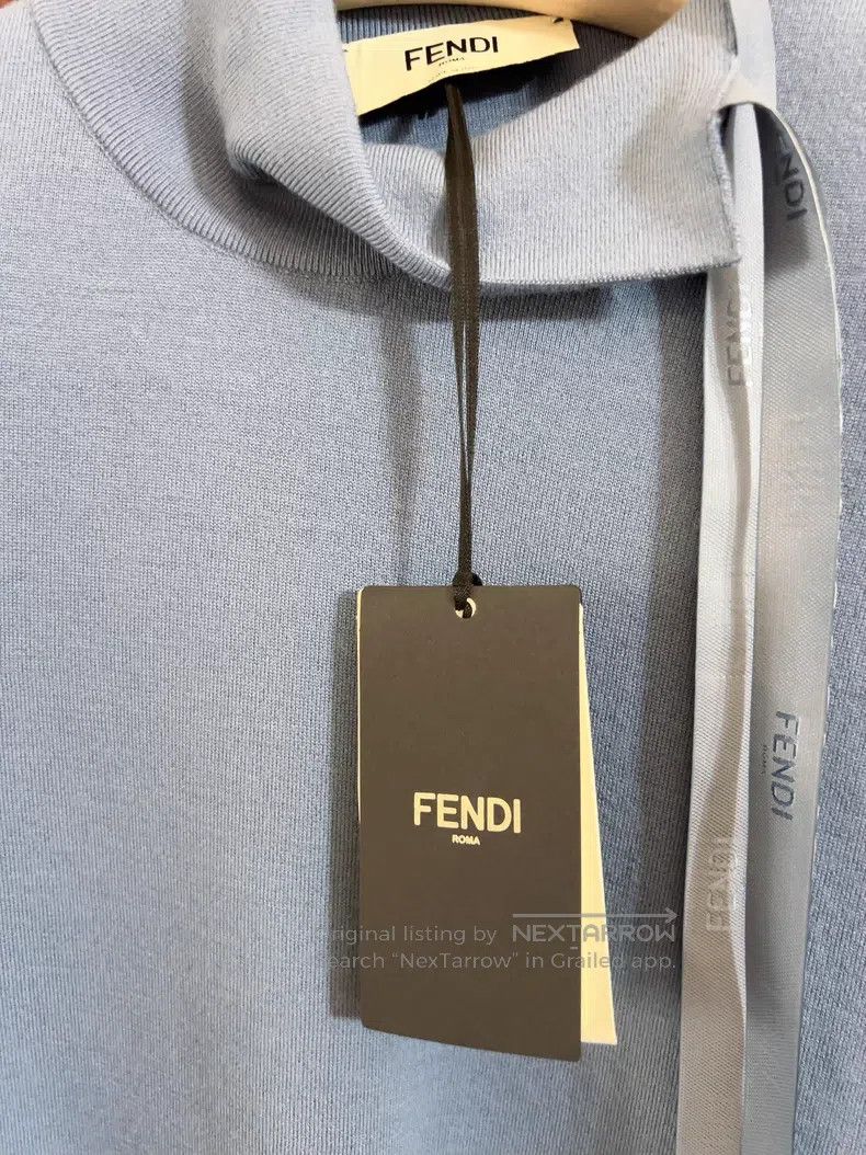 Fendi Fendi Wool long-sleeved top Size XS / US 0-2 / IT 36-38 - 4 Thumbnail