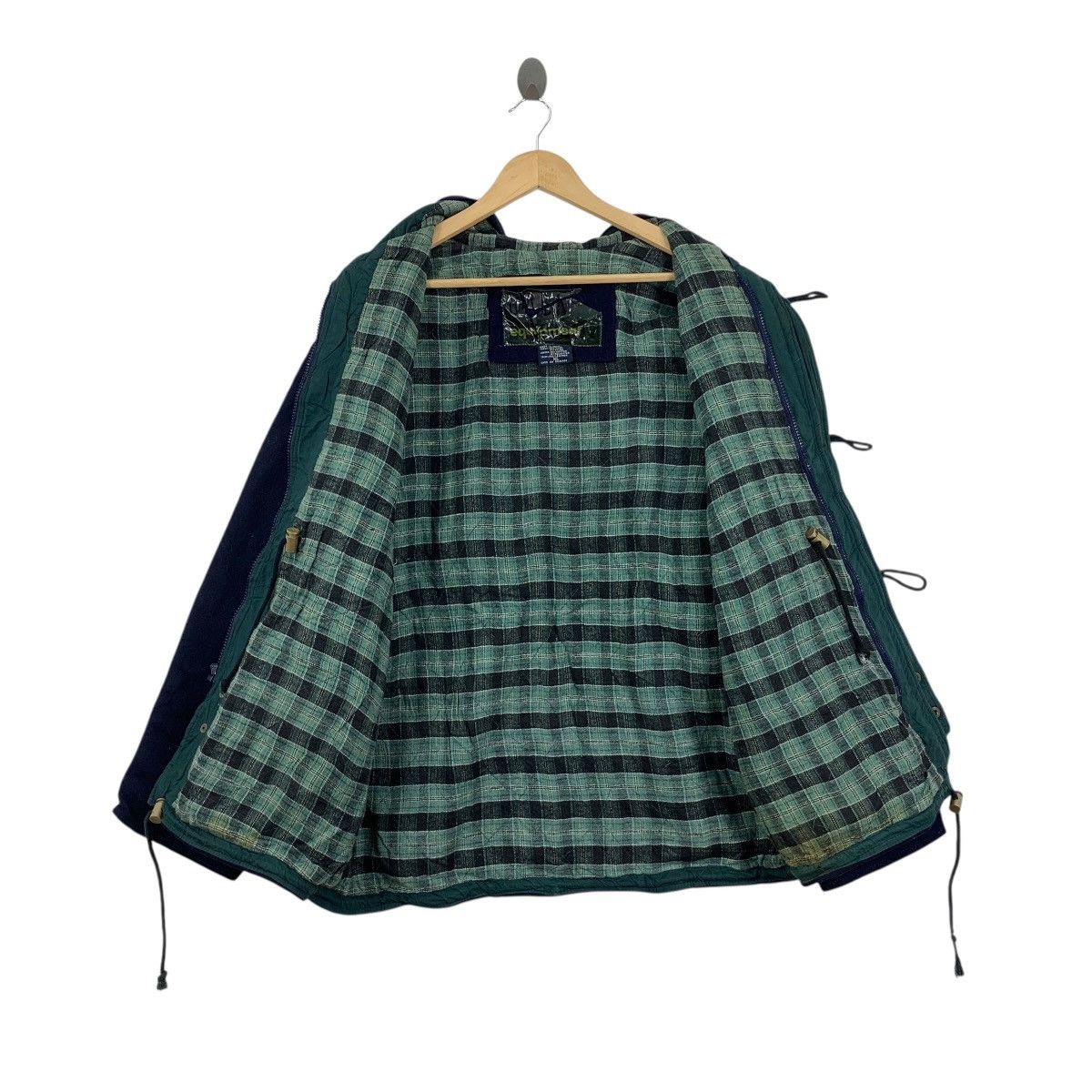 Urban Equipment Vintage URBAN EQUIPMENT Design Studio Blue Tartan Duffle Size US XL / EU 56 / 4 - 6 Thumbnail