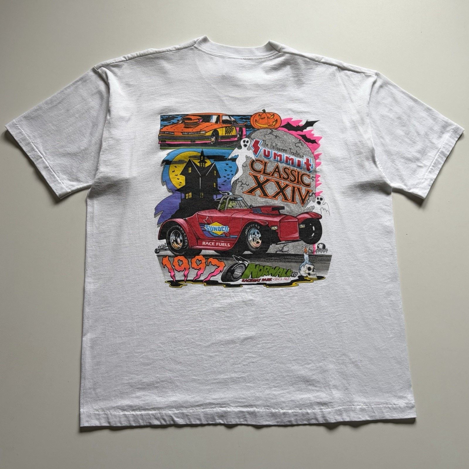 Vintage VINTAGE 90S B96 HALLOWEEN BASH T-SHIRT | Grailed