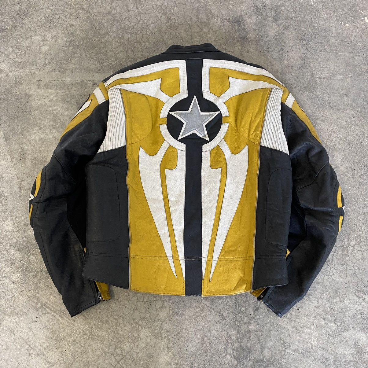 Hein Gericke Vintage Hein Gericke Boxy Dirty Moto Leather Jacket Size US M / EU 48-50 / 2 - 17 Thumbnail