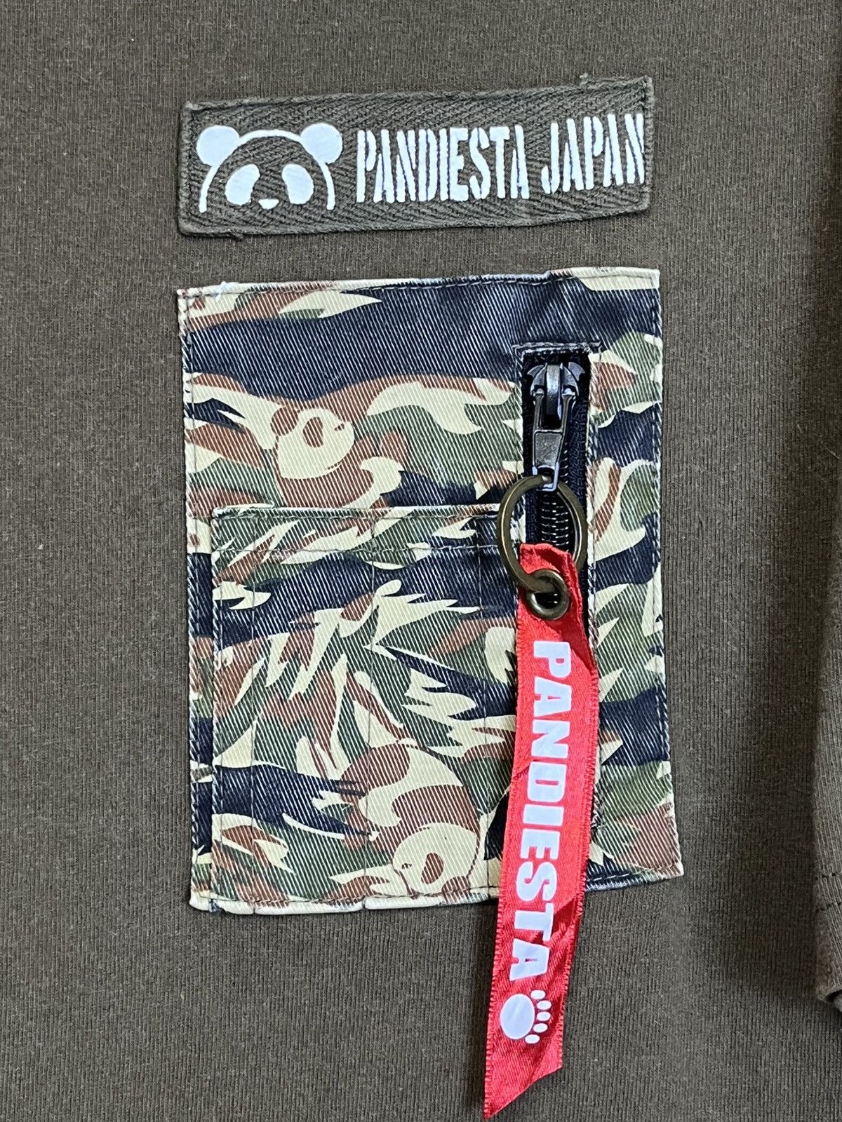 Japanese Brand JAPANESE BRAND PANDIESTA JAPAN POCKET ARMY T SHIRT Size US XL / EU 56 / 4 - 5 Thumbnail