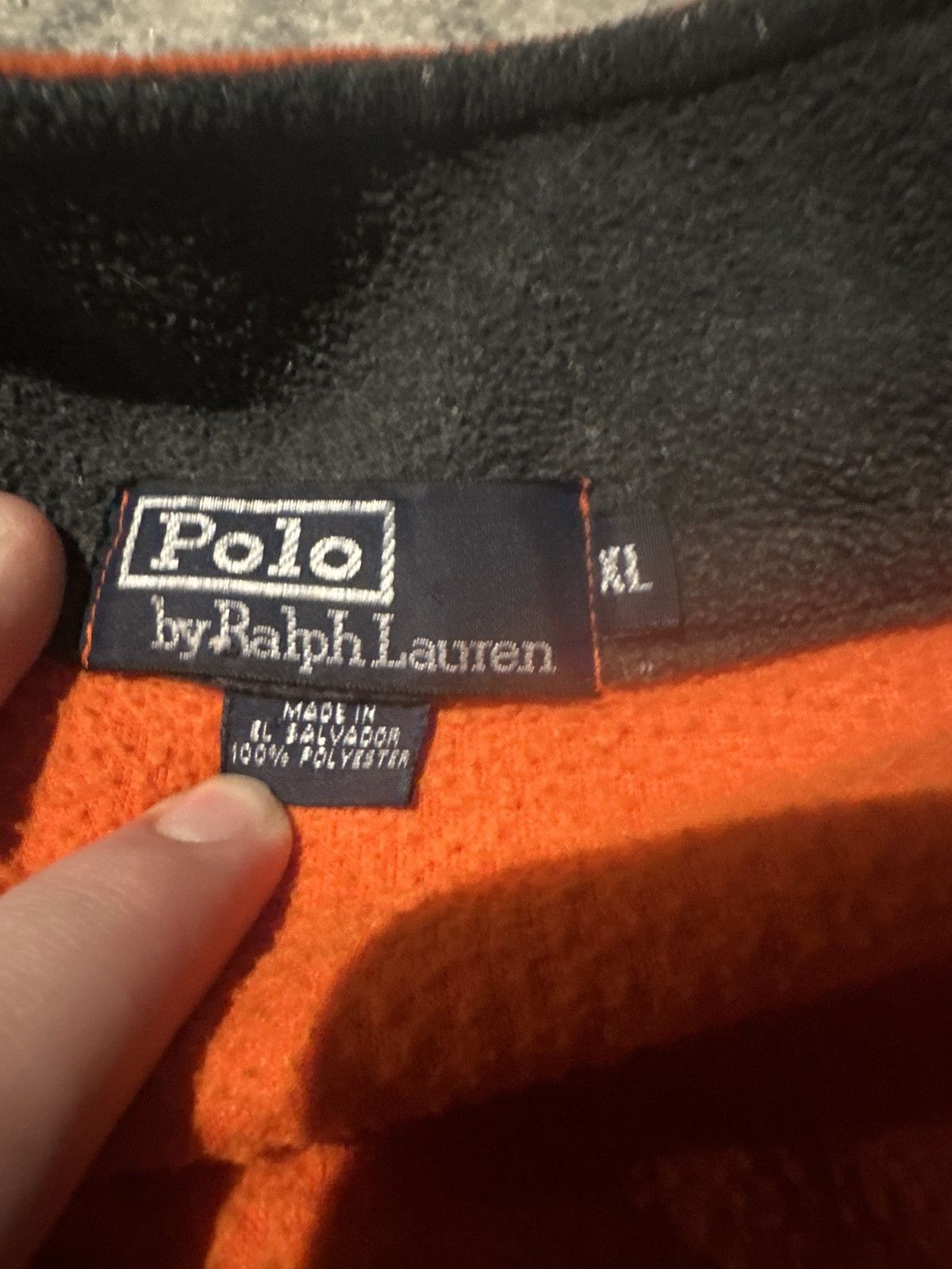 Polo Ralph Lauren Vintage polo 1/4 zip Size US XL / EU 56 / 4 - 3 Thumbnail
