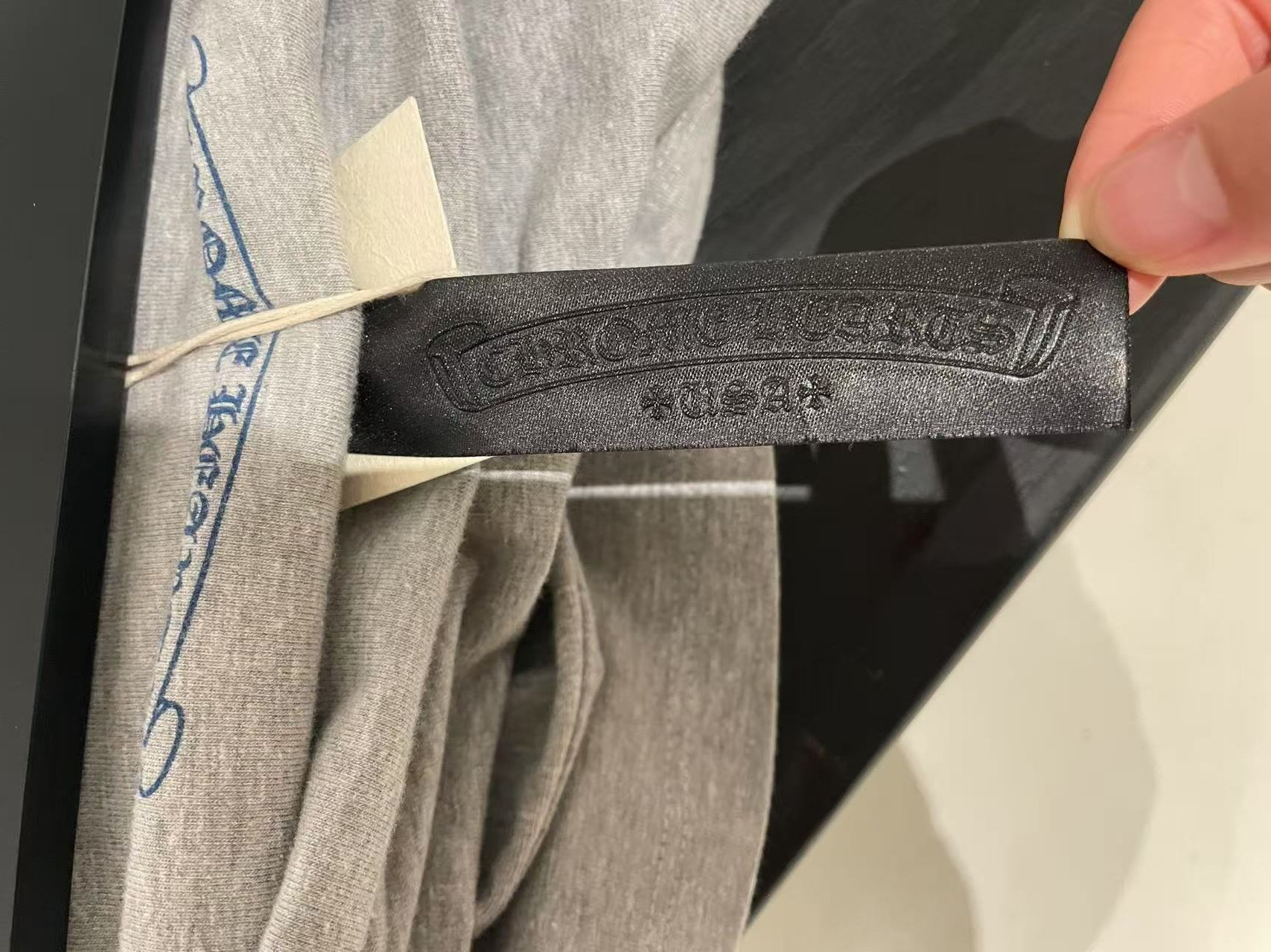 Chrome Hearts Chrome Hearts Triple Cross Women Grey Pants Size 26" / US 2 / IT 38 - 5 Thumbnail