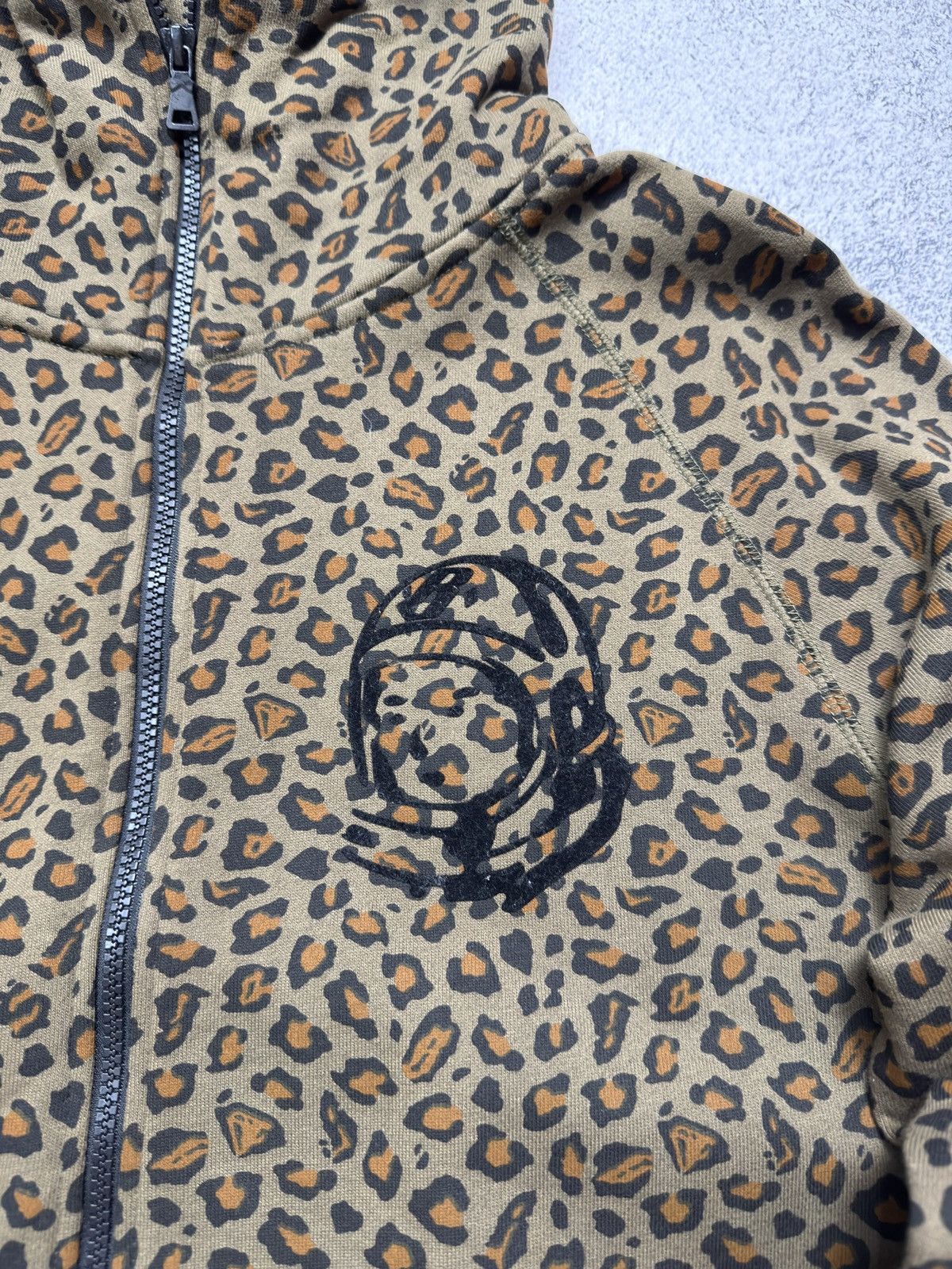Billionaire Boys Club Billionaire Boys Club Leopard Print Full Zip Up Hoodie Size US M / EU 48-50 / 2 - 5 Thumbnail