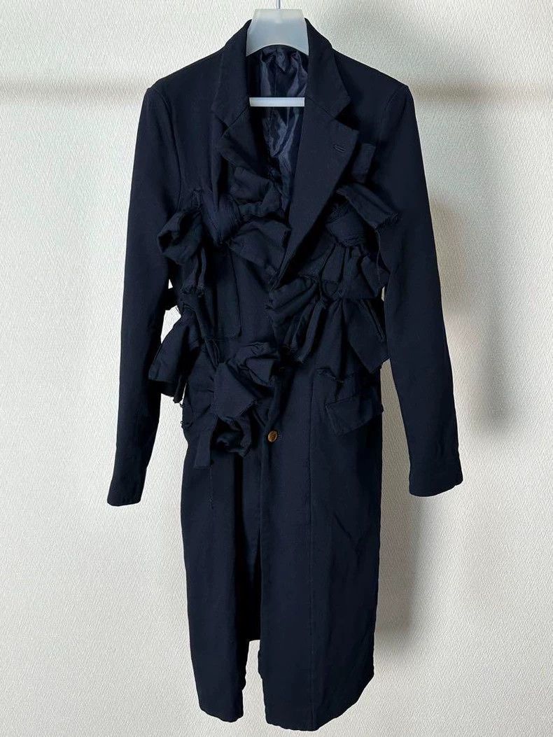 Comme des Garcons Comme des Garcons Bow-decorated long coat Size S / US 4 / IT 40 - 1 Thumbnail