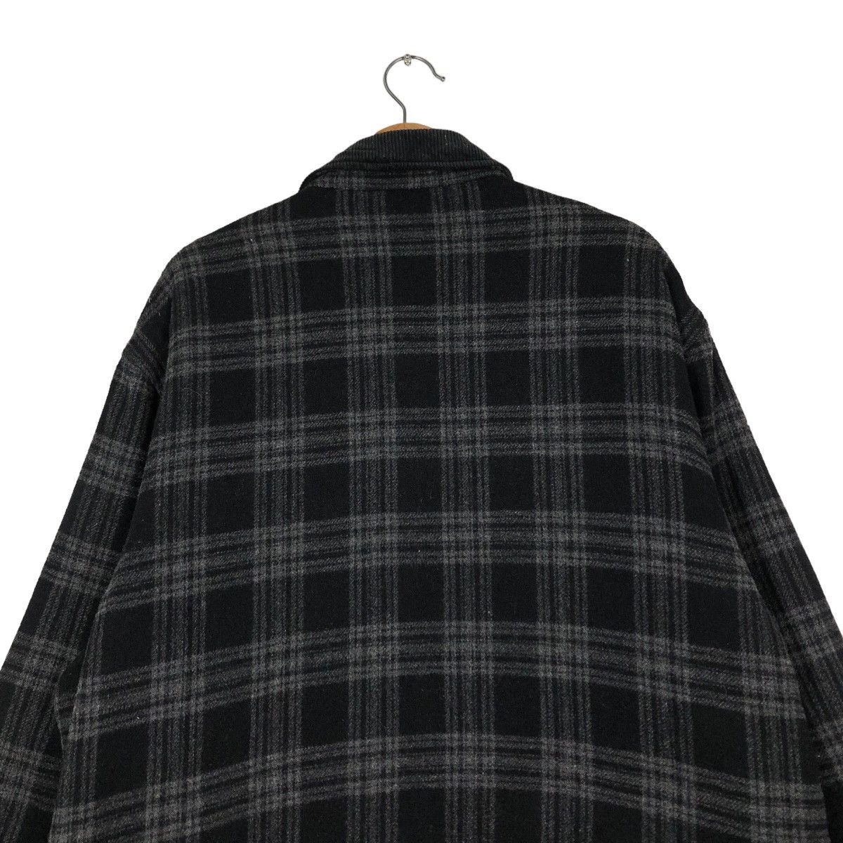 Japanese Brand 🔥Vintage Wool Chore Jacket Be-Hot Japan Tartan Design Size US L / EU 52-54 / 3 - 9 Thumbnail
