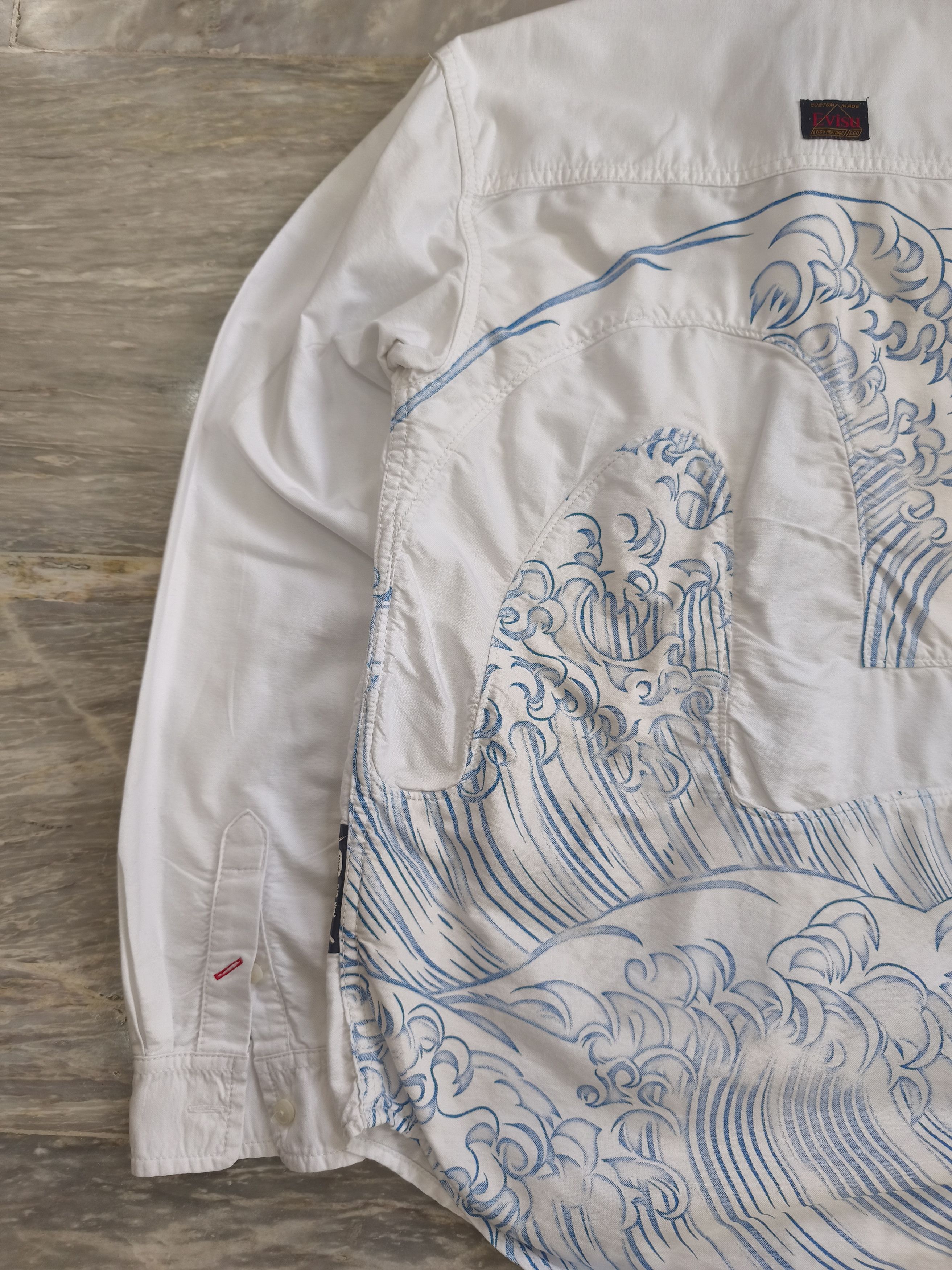 Evisu Evisu x Gundam Seagull-inserted RX-78-2 GUNDAM Printed Shirt Size US M / EU 48-50 / 2 - 9 Thumbnail