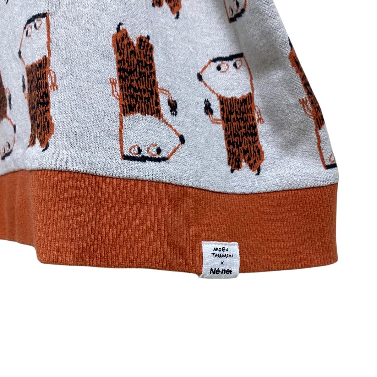 Ne-Net MOGU TAKAHASHI X NE-NET Sweatshirt Cropped Oversized Size M / US 6-8 / IT 42-44 - 6 Thumbnail