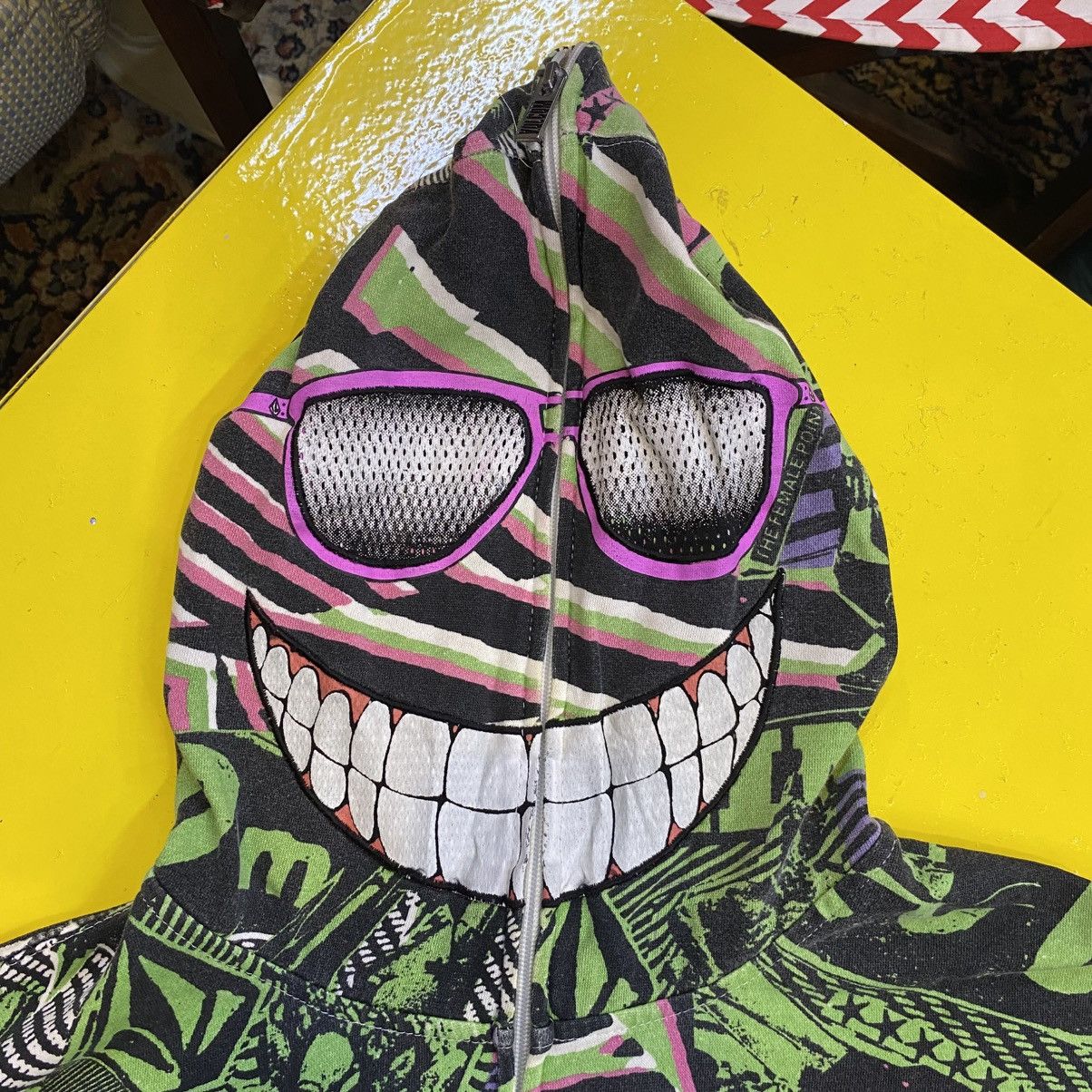 Volcom Vintage Volcom Fullprint Sweatshirt Hoodie Full Zip Size US L / EU 52-54 / 3 - 10 Thumbnail