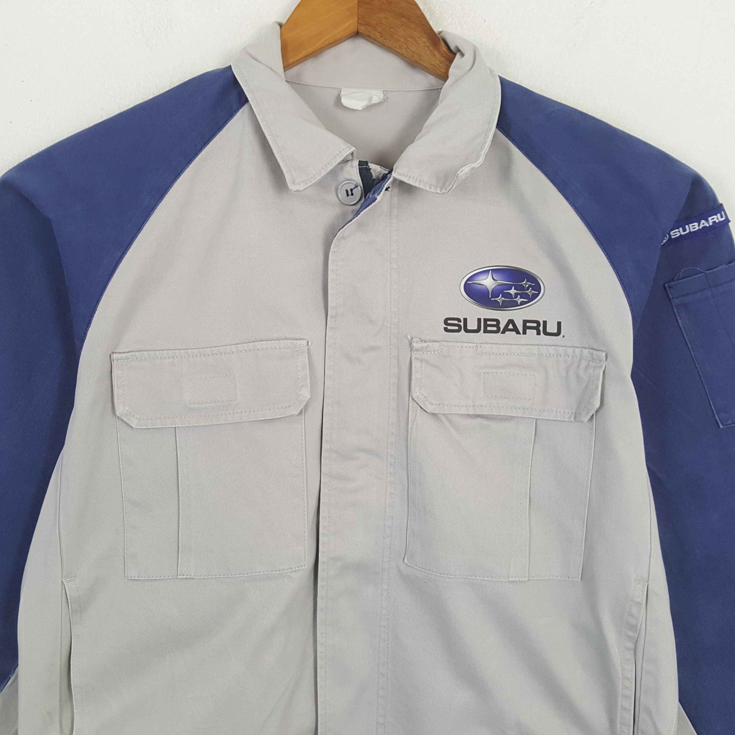 Japanese Brand × Vintage Vintage SUBARU Japanese Motorsports Racing Custom Jacket Size US M / EU 48-50 / 2 - 4 Thumbnail