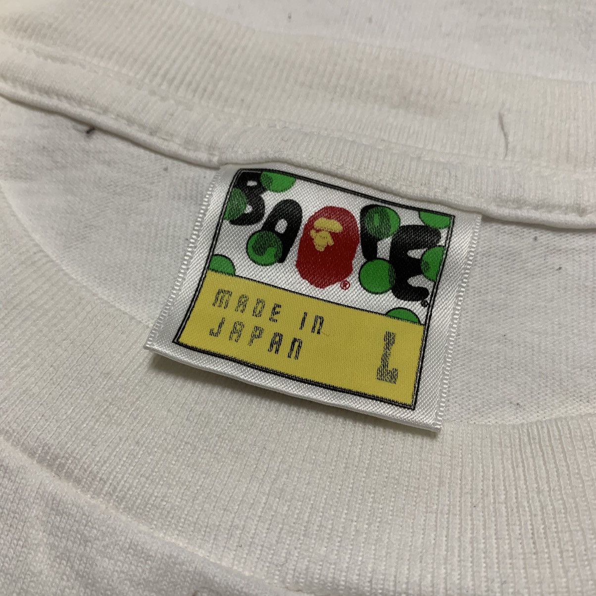 Bape Bape Large 16th Anniversary White Tee A Bathing Ape Size US L / EU 52-54 / 3 - 5 Thumbnail