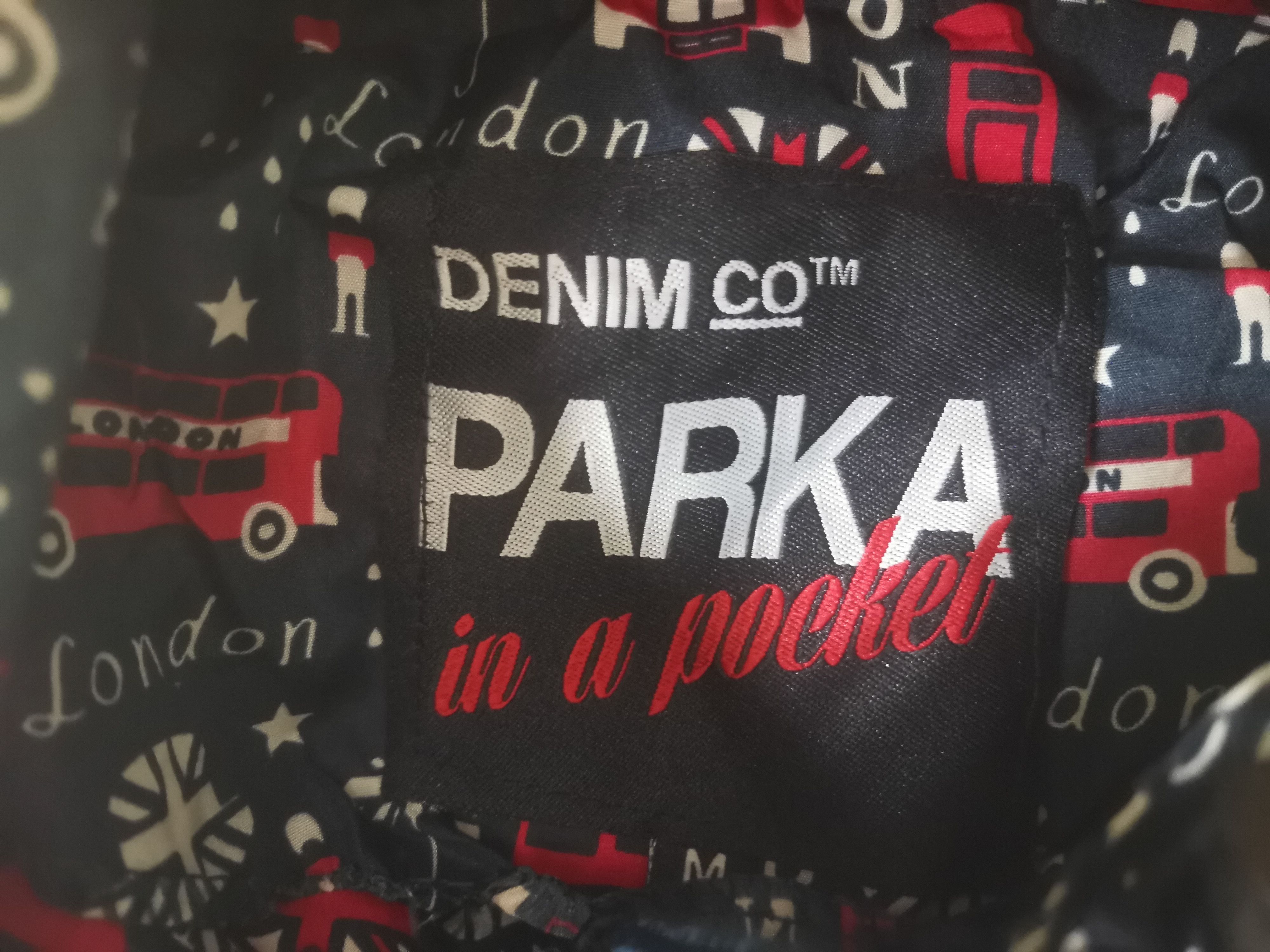 Designer × Vintage Rare Parka in a pocket parkas full print over Size US M / EU 48-50 / 2 - 7 Thumbnail