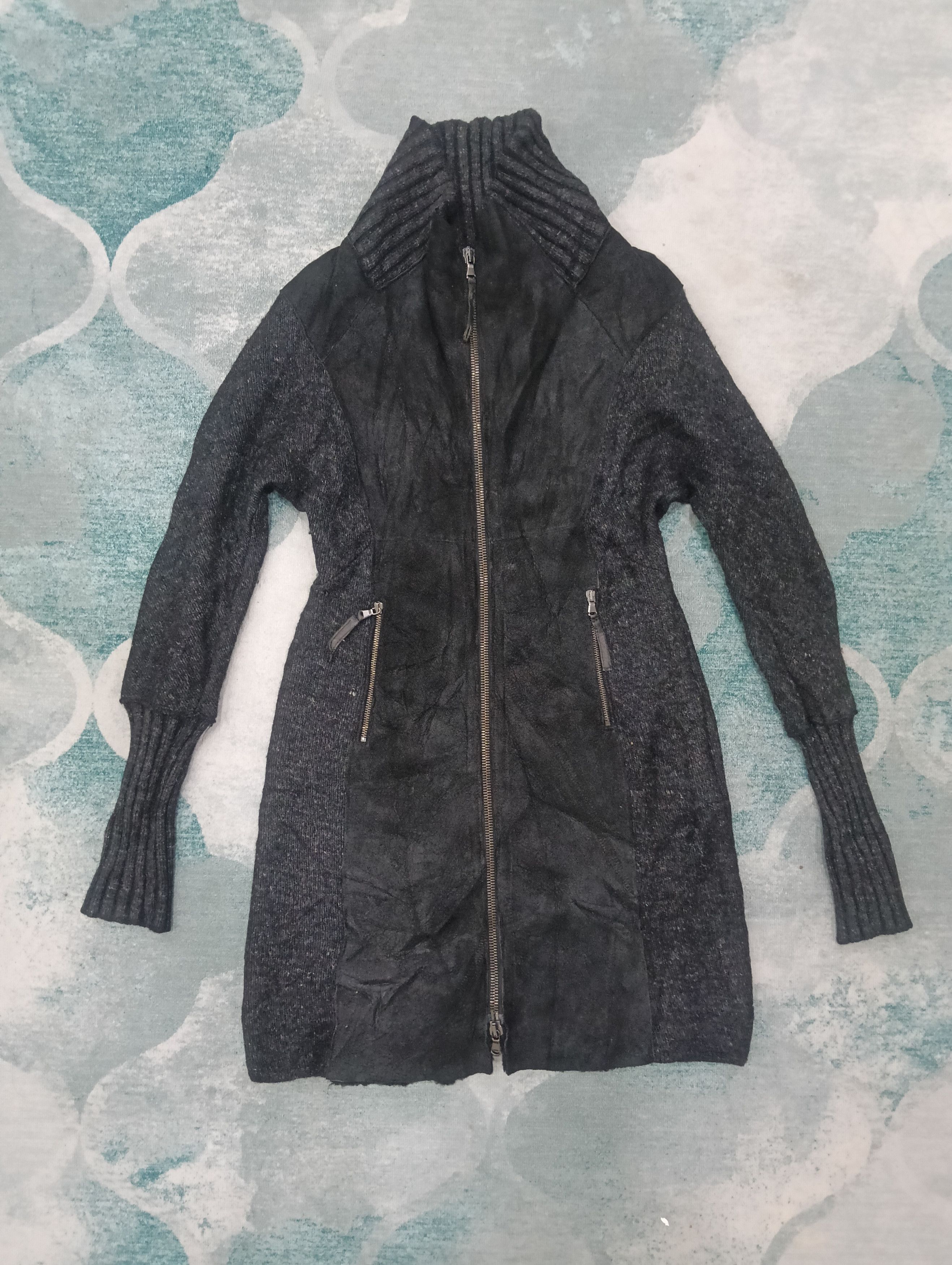 Japanese Brand × Le Grande Bleu (L.G.B.) × Tornado Mart Transit Par Such 411 Long Jacket Size XS / US 0-2 / IT 36-38 - 1 Thumbnail
