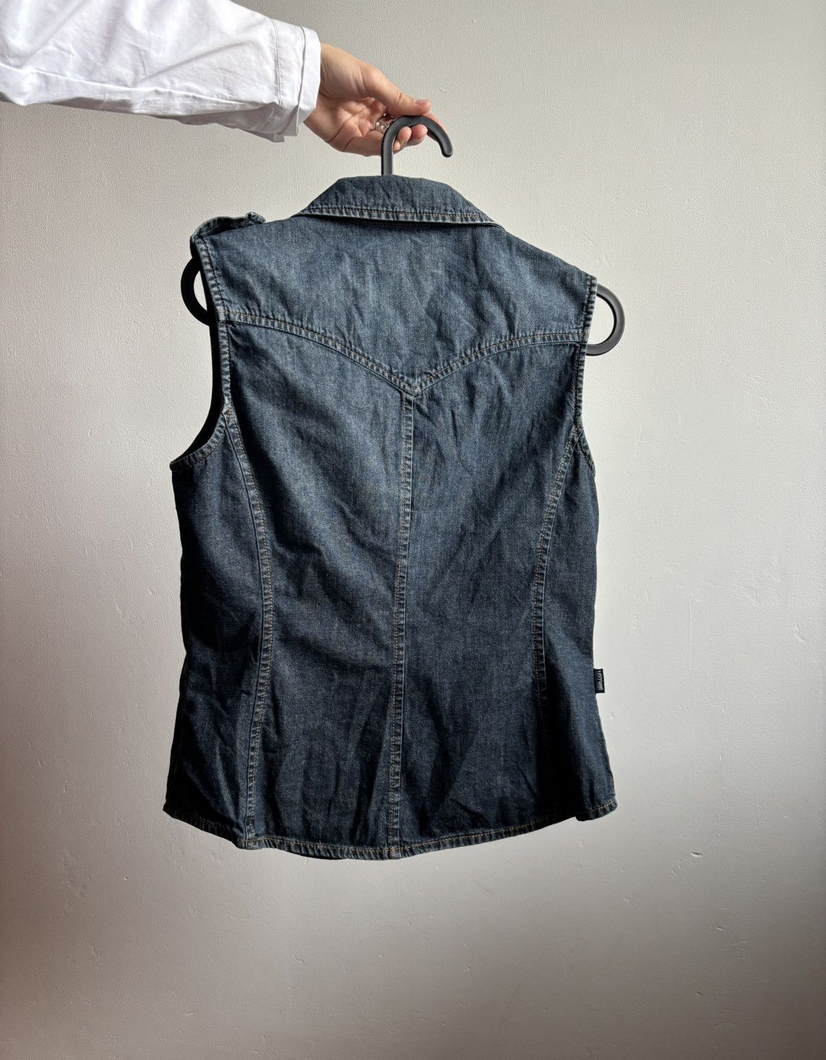 Moschino Moschino jeans made in Italy vintage archived pattern vest Size S / US 4 / IT 40 - 6 Thumbnail