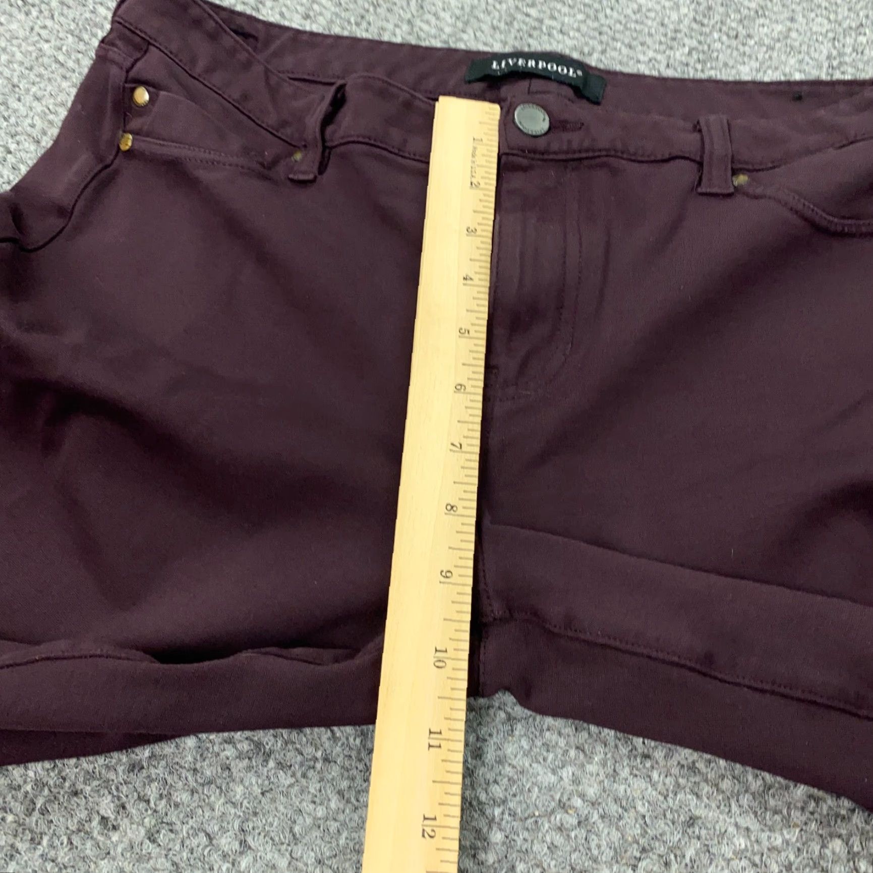 Vintage Liverpool Pants Womens Size 12 Purple Mid-Rise Business Casual Office Pants Size 34" / US 12 / IT 48 - 7 Thumbnail
