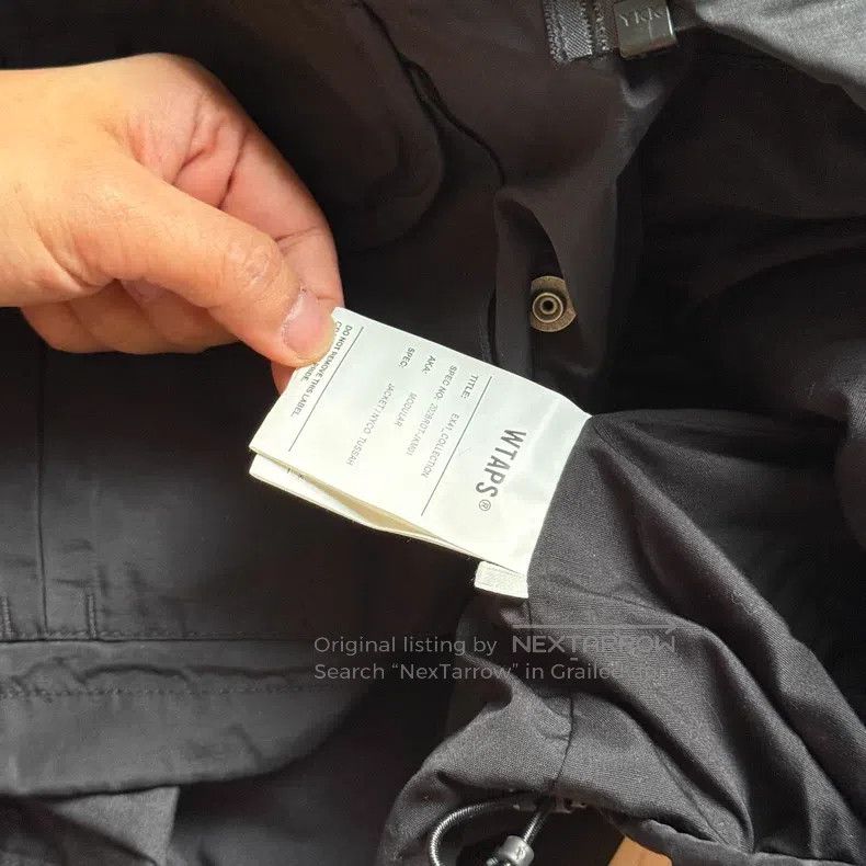 Wtaps Wtaps Black Four-Pocket Cargo Jacket Size US S / EU 44-46 / 1 - 5 Thumbnail