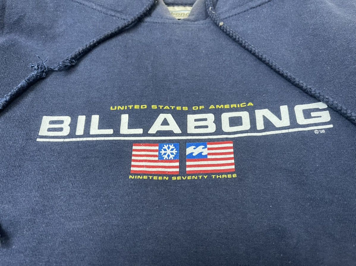 Billabong Vintage Billabong USA Faded Hoodie Streetwear Size US L / EU 52-54 / 3 - 13 Thumbnail