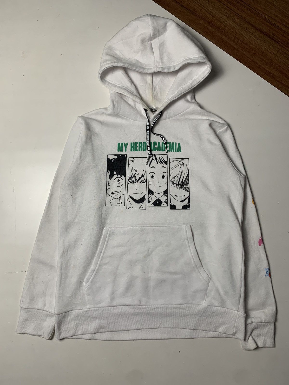 image of Anima x Vintage Anime Vintage My Hero Academia in White, Men's (Size Large)