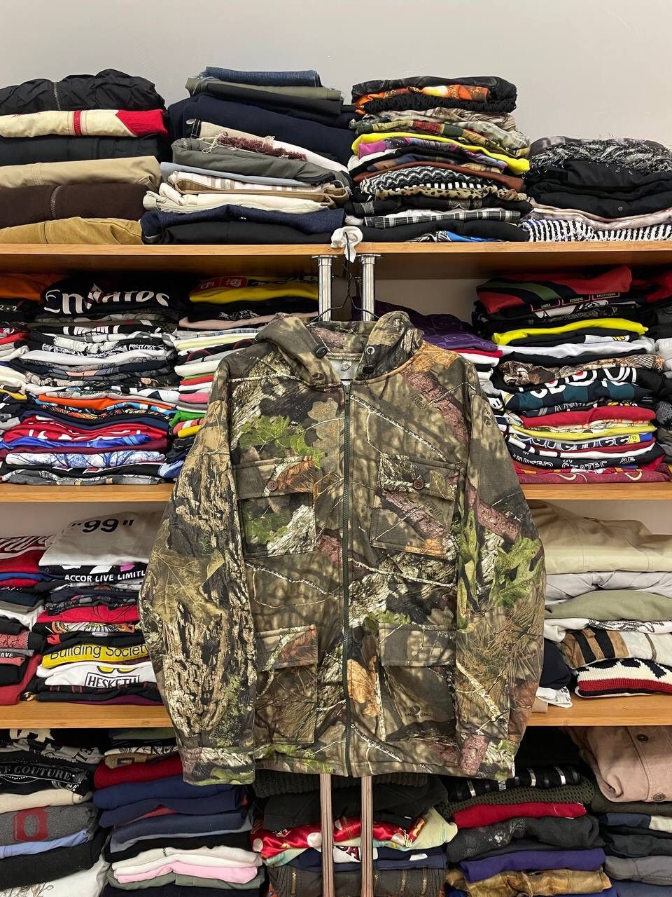 Vintage Vintage Camo Real Tree Hoodie Sweater zip Size US L / EU 52-54 / 3 - 1 Thumbnail
