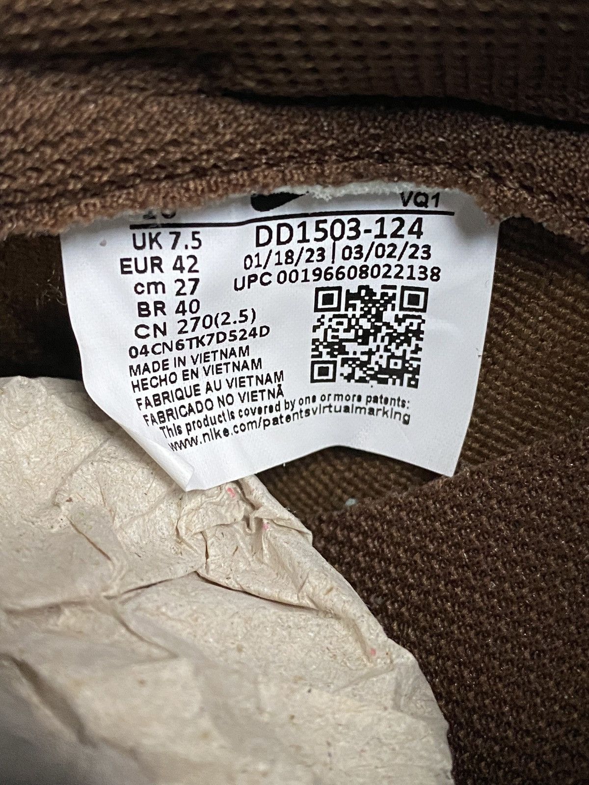 Nike Wmns Dunk Low ‘Cacao Wow’ Size US 10 / IT 40 - 7 Thumbnail