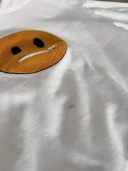 Other White Smiley Face Graphic Hoodie Size US M / EU 48-50 / 2 - 3 Thumbnail