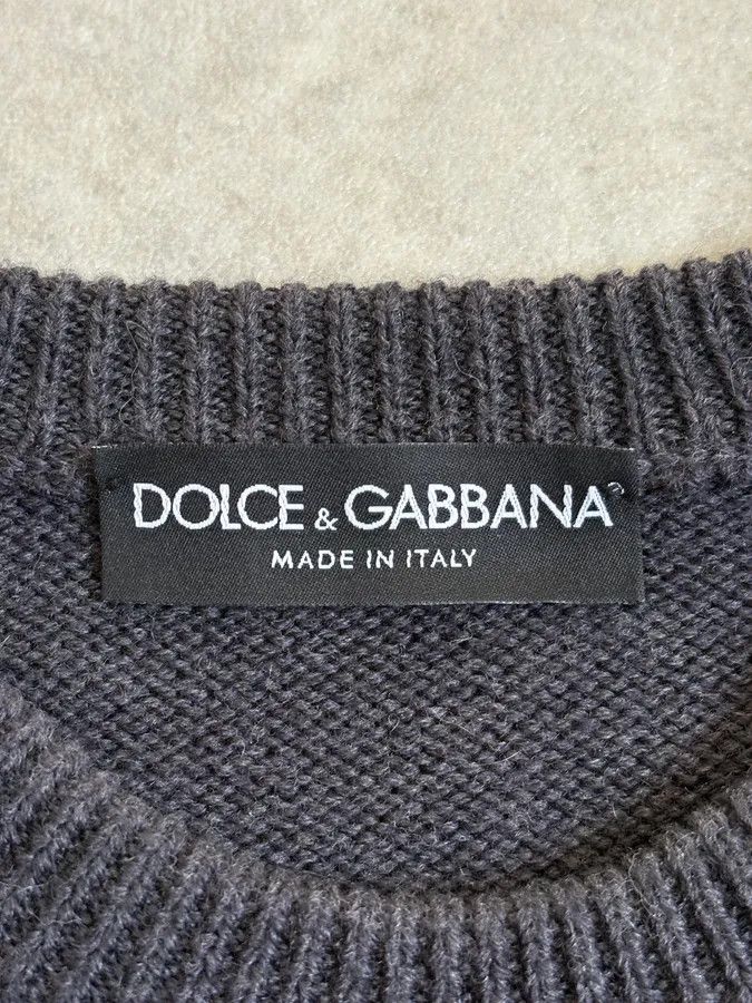 Dolce & Gabbana AW2017 Dolce & Gabbana Black King Panther Wool Sweater Size US M / EU 48-50 / 2 - 7 Thumbnail