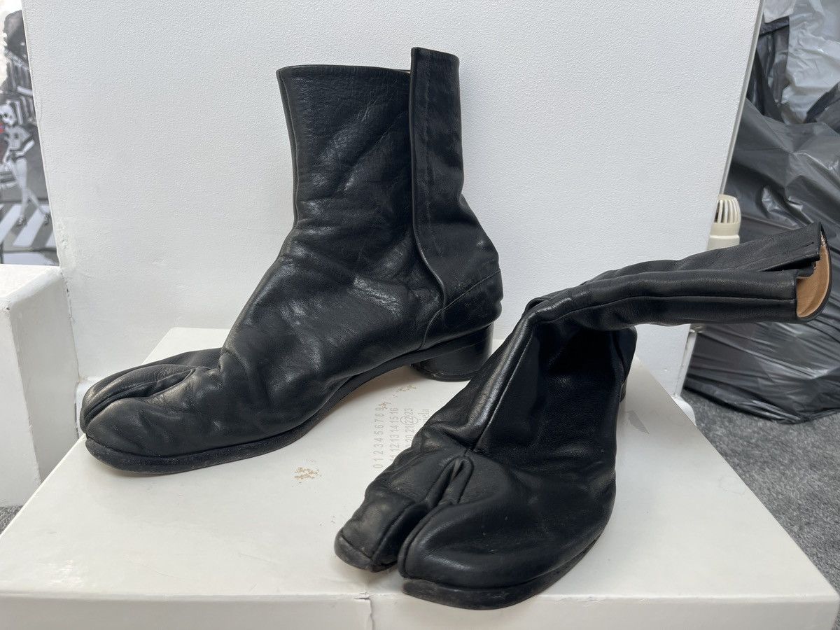Maison Margiela TABI BOOTS タビブーツ　43 Tabi Leather Ankle Boots Nutmeg | Maison Margiela
