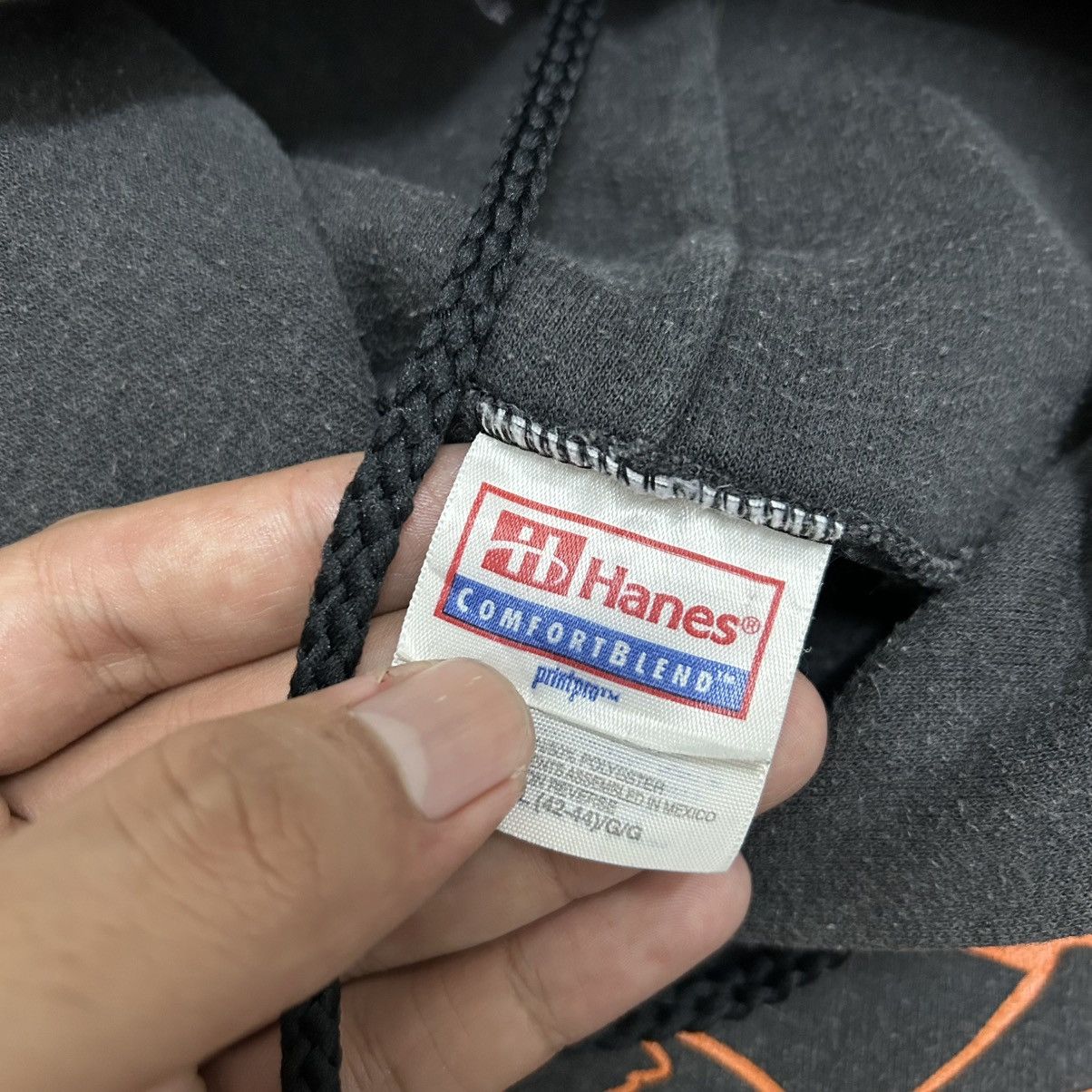 Hanes Vintage 90's Crusader Cable Inc Man Working Skull Hoodie Size US L / EU 52-54 / 3 - 7 Thumbnail