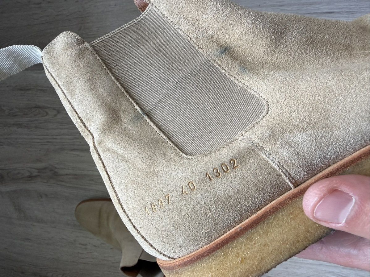 Common Projects Common Projects Beige Chelsea Boots Made in Italy EU40 US7 Size US 7 / EU 40 - 14 Thumbnail
