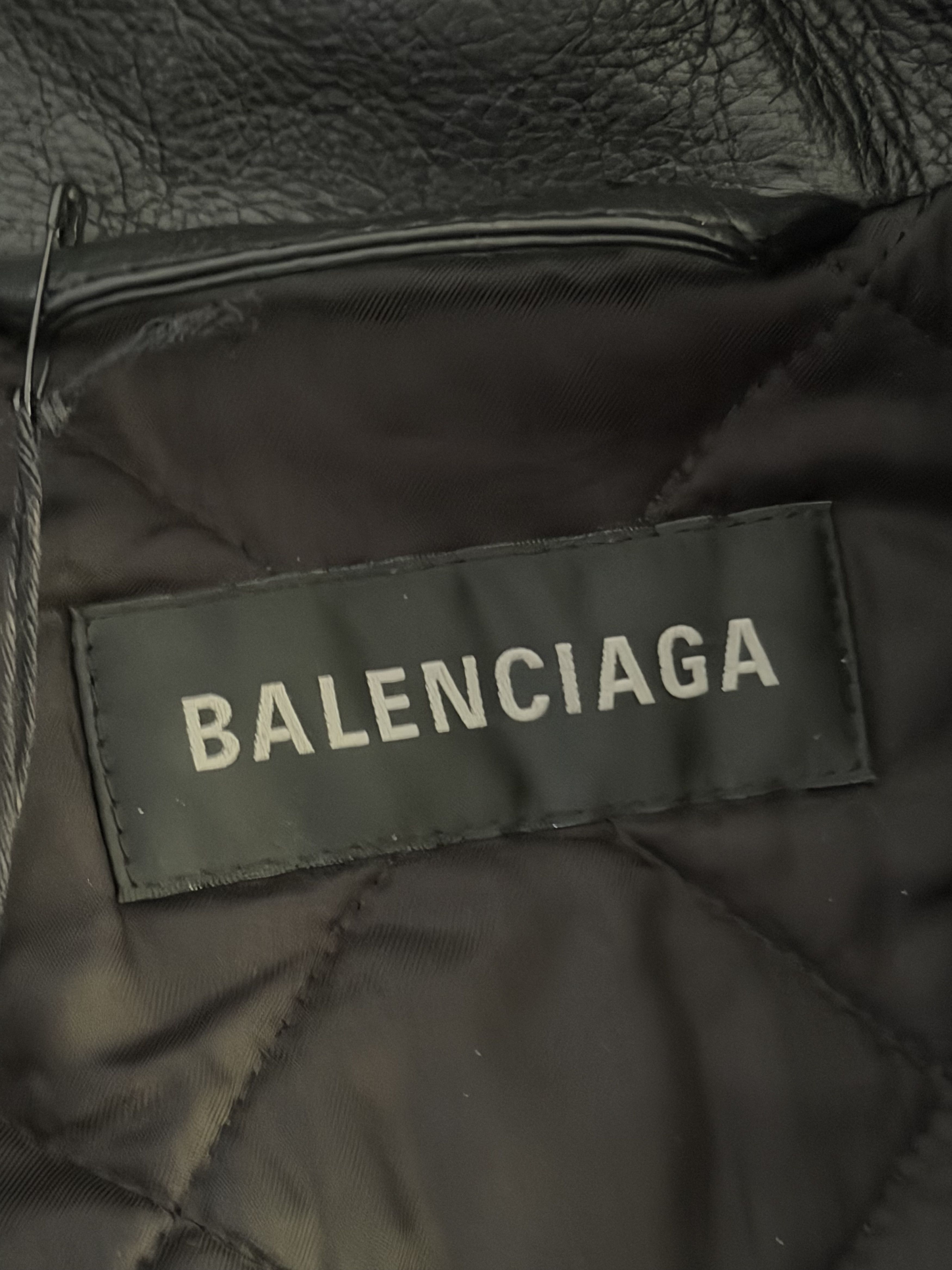 Balenciaga Ye Offset Runway Buffalo Jacket Size US XS / EU 42 / 0 - 13 Thumbnail