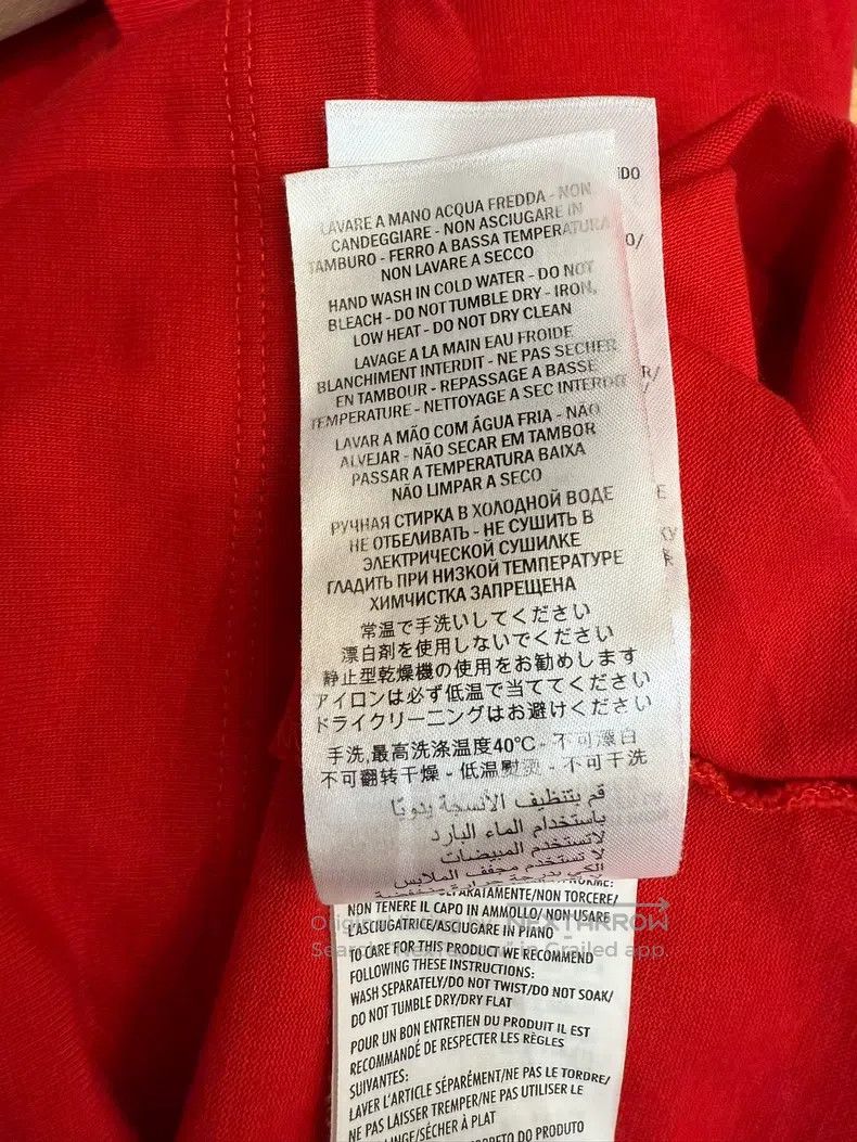 Gucci Gucci Red tennis racket embroidered short sleeves Size US S / EU 44-46 / 1 - 8 Thumbnail