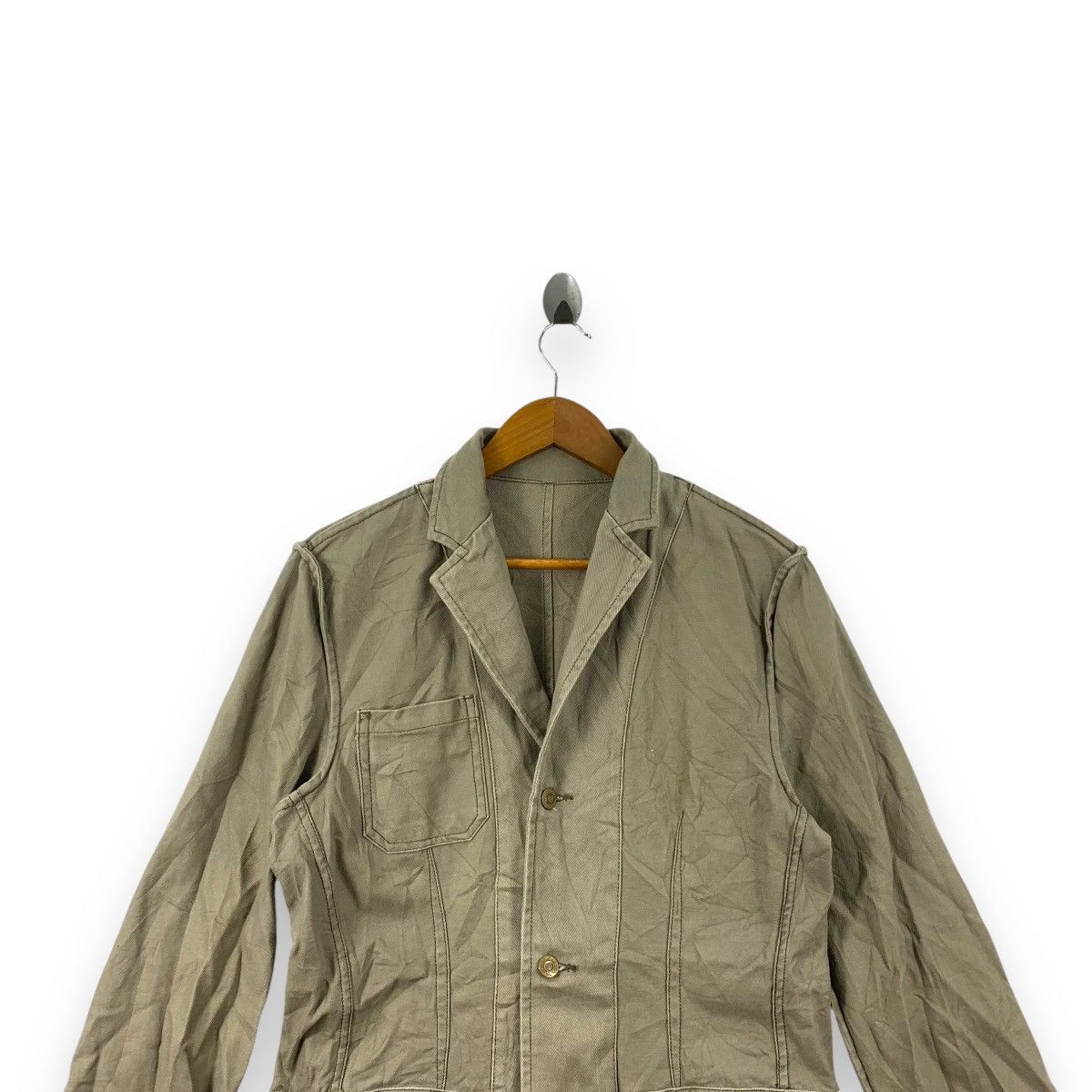 Vintage Vintage SAMUEL & KEVIN Forest Patrol LOT-28 Khaki Jacket Size M / US 6-8 / IT 42-44 - 4 Thumbnail