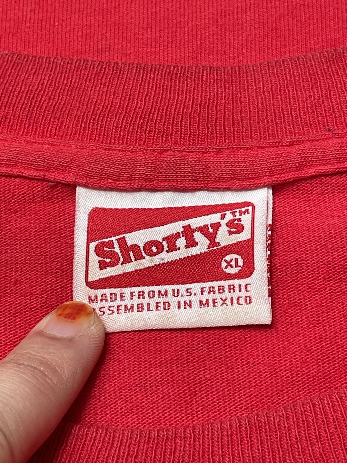 Vintage Vintage Brand Shortys Skateboard T-Shirt 1990s Size US XL / EU 56 / 4 - 6 Thumbnail