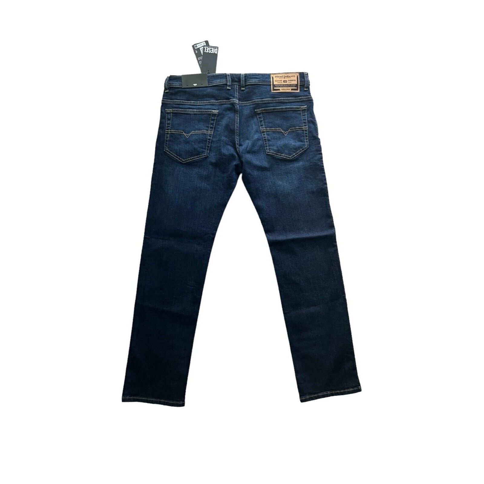 Diesel Diesel Mens Buster Tapered Fit Jeans RM065 Blue Size 36/32 Size US 36 / EU 52 - 4 Thumbnail