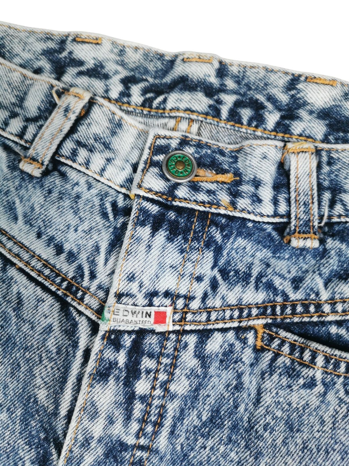Edwin Vintage Edwin Acid Wash Jeans Size US 30 / EU 46 - 3 Thumbnail
