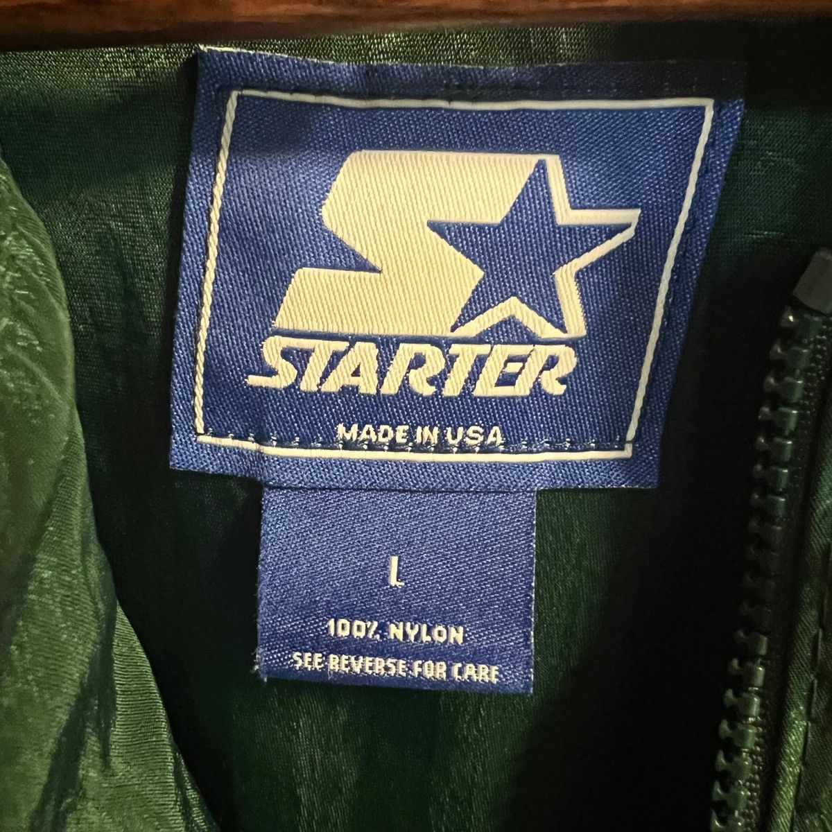 Starter × Vintage Vintage Green Bay Packers 1/4 Zip Starter Jacket - Large Size US L / EU 52-54 / 3 - 11 Thumbnail