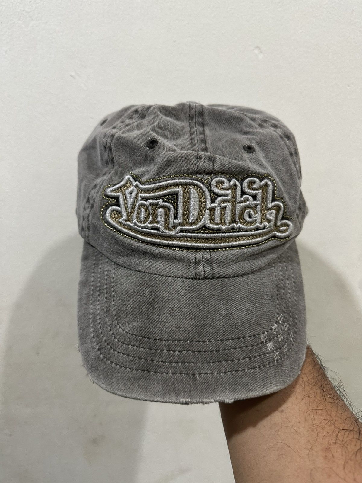 Von Dutch VTG Distress Von Dutch Hat Size ONE SIZE - 2 Thumbnail