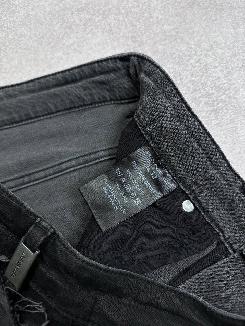 Represent Clo. Represent Slim Fit Distressed Jeans Y2K 32 Size US 32 / EU 48 - 10 Thumbnail