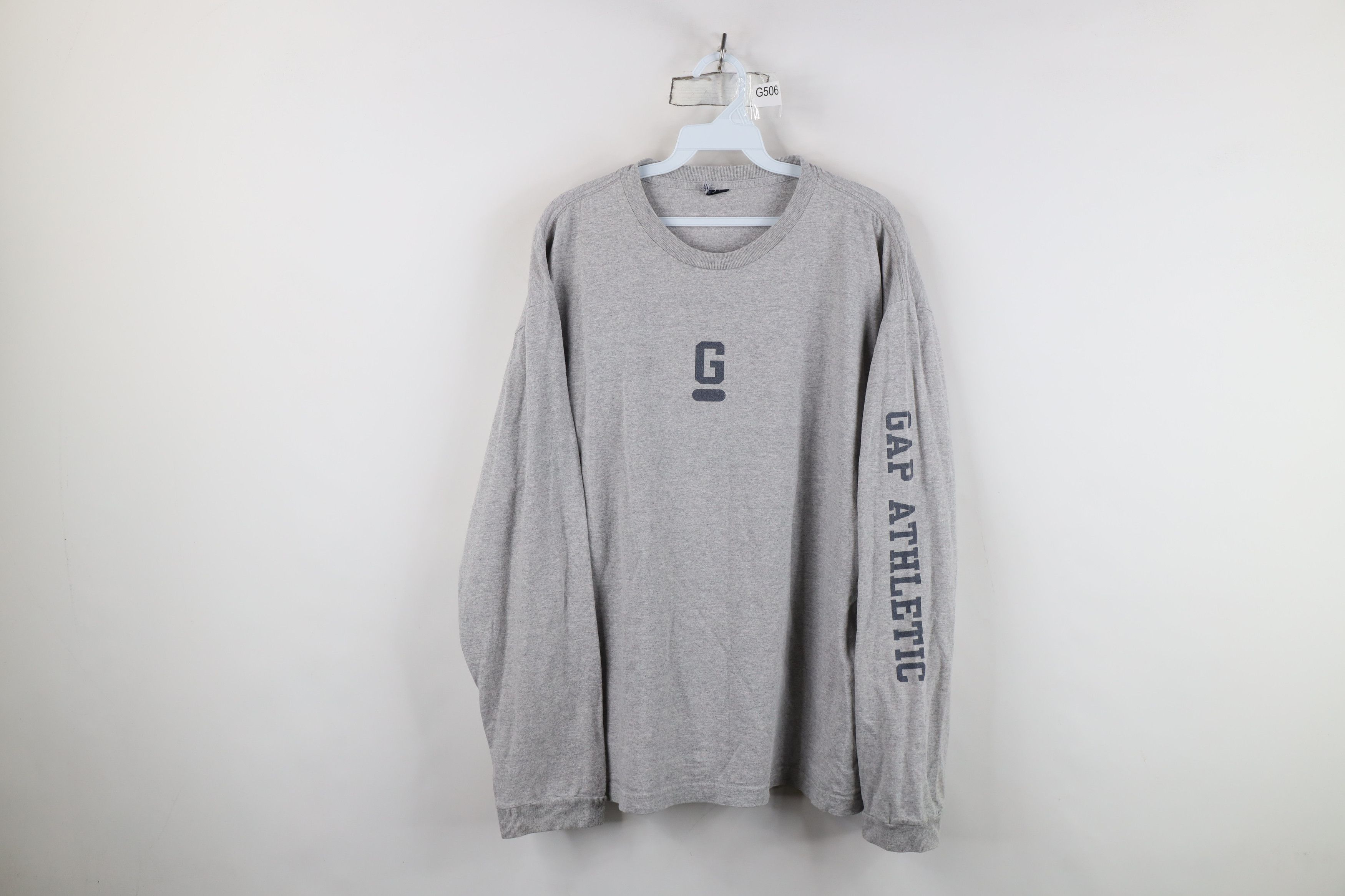 Gap Vintage 90s Y2K Gap Athletic Long Sleeve T-Shirt Size US XL / EU 56 / 4 - 1 Thumbnail