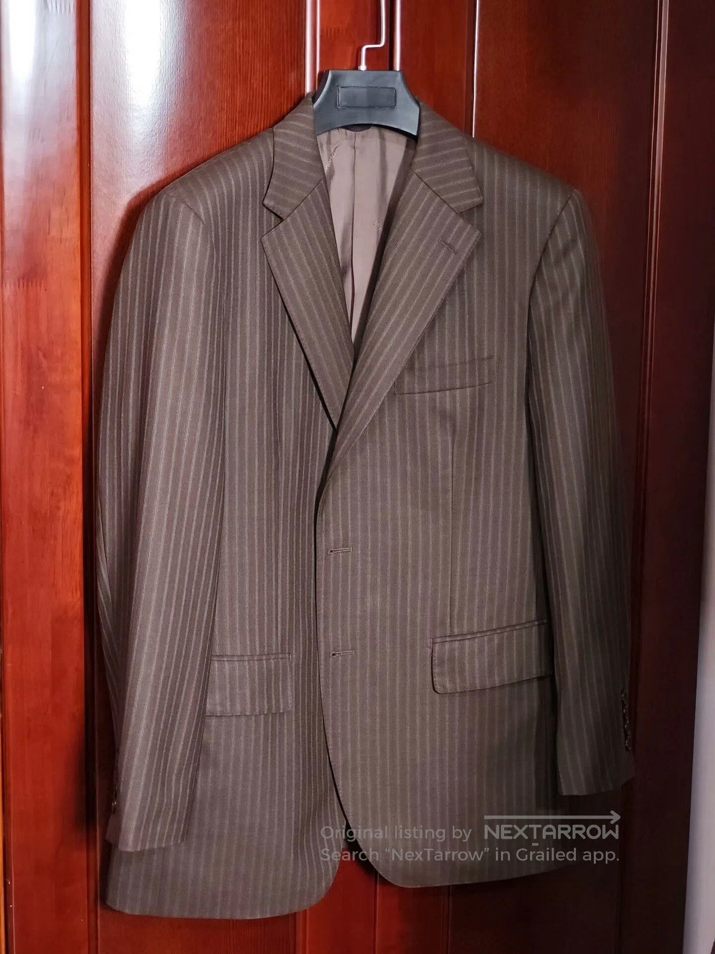 Loro Piana Italian Loro Piana Wool Suit Jacket. Size US M / EU 48-50 / 2 - 1 Thumbnail