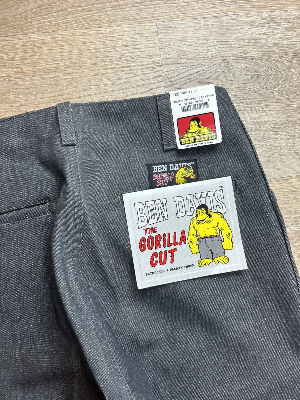 Pantaloni Da Lavoro Ben Davis Mens Gorilla Cut 44W X Italia - Foto 2