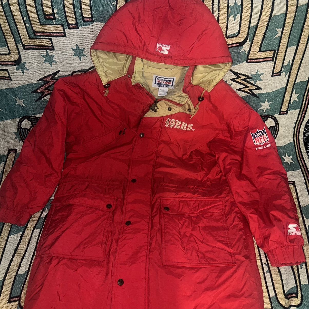 Starter San Francisco 49ers Full Zip Starter With Hood Nfl Pro line Size US L / EU 52-54 / 3 - 1 Thumbnail