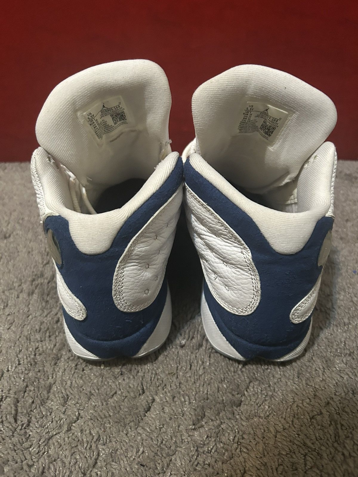 Jordan Brand Jordan 13 French Blues Size US 5.5 / EU 38 - 4 Thumbnail