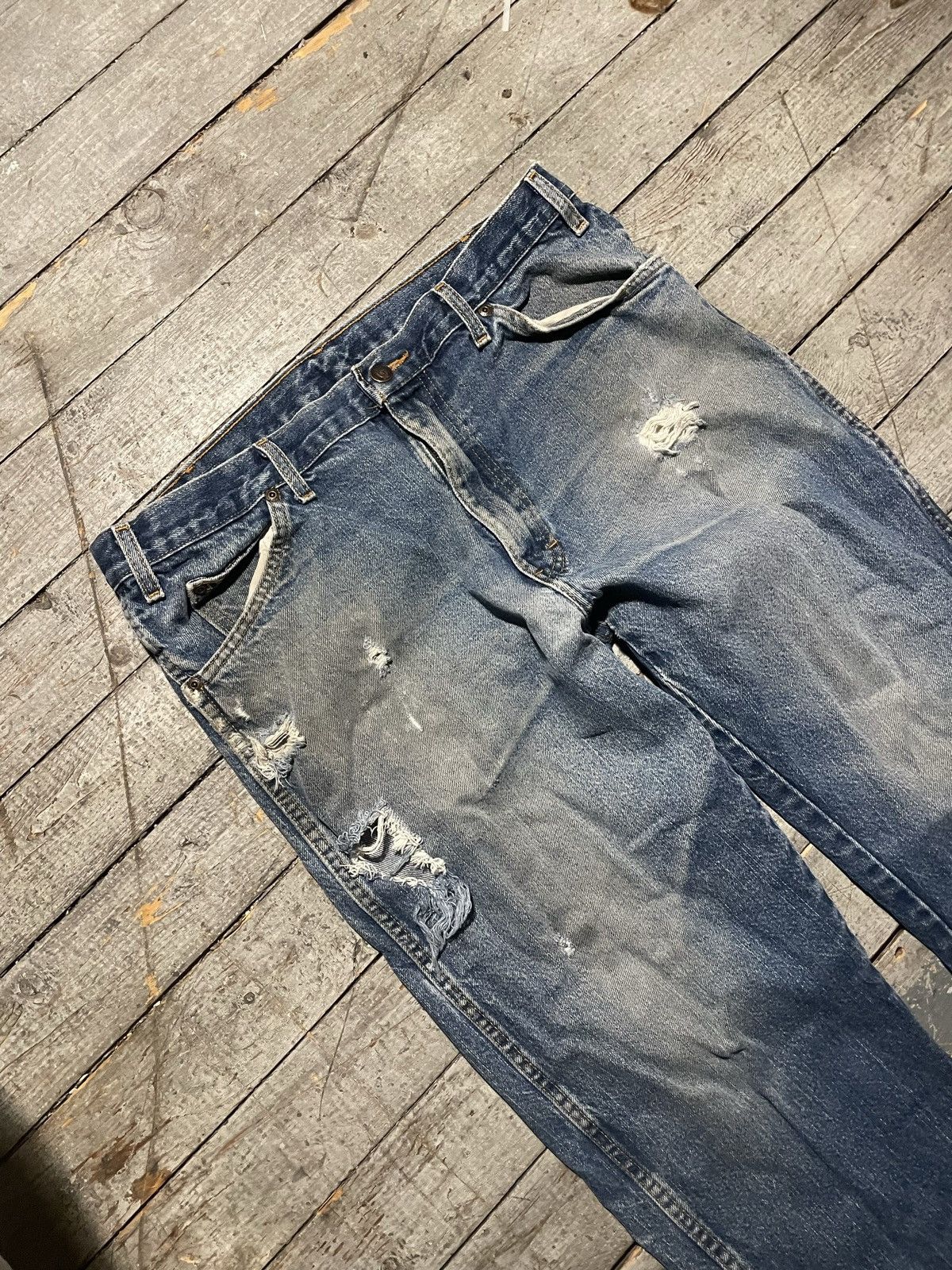 Dickies × Vintage Distressed Dickies Pants Size US 32 / EU 48 - 2 Thumbnail