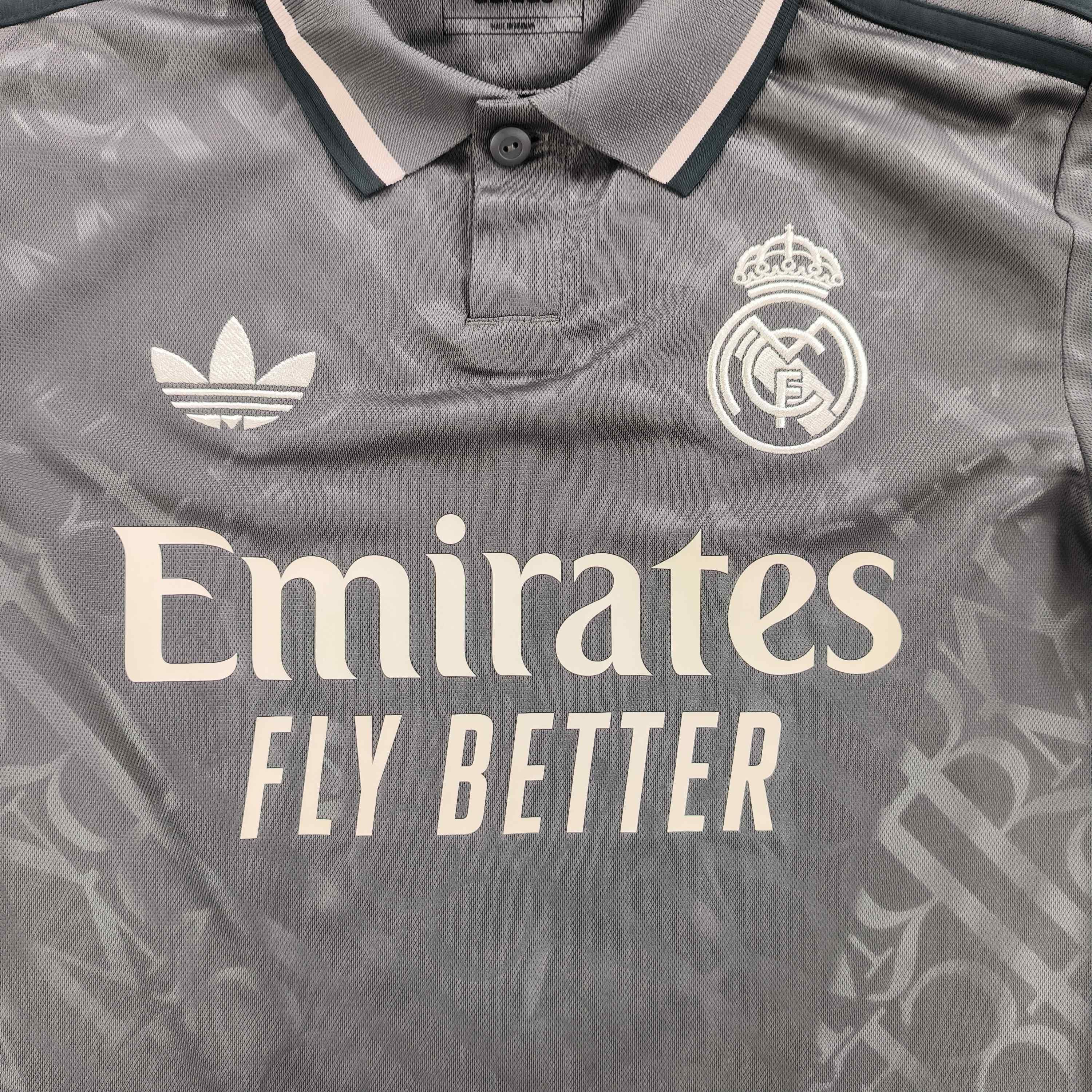 Adidas Real Madrid 2024-25 Adidas third Mbappé football jersey XS Size US XS / EU 42 / 0 - 3 Thumbnail