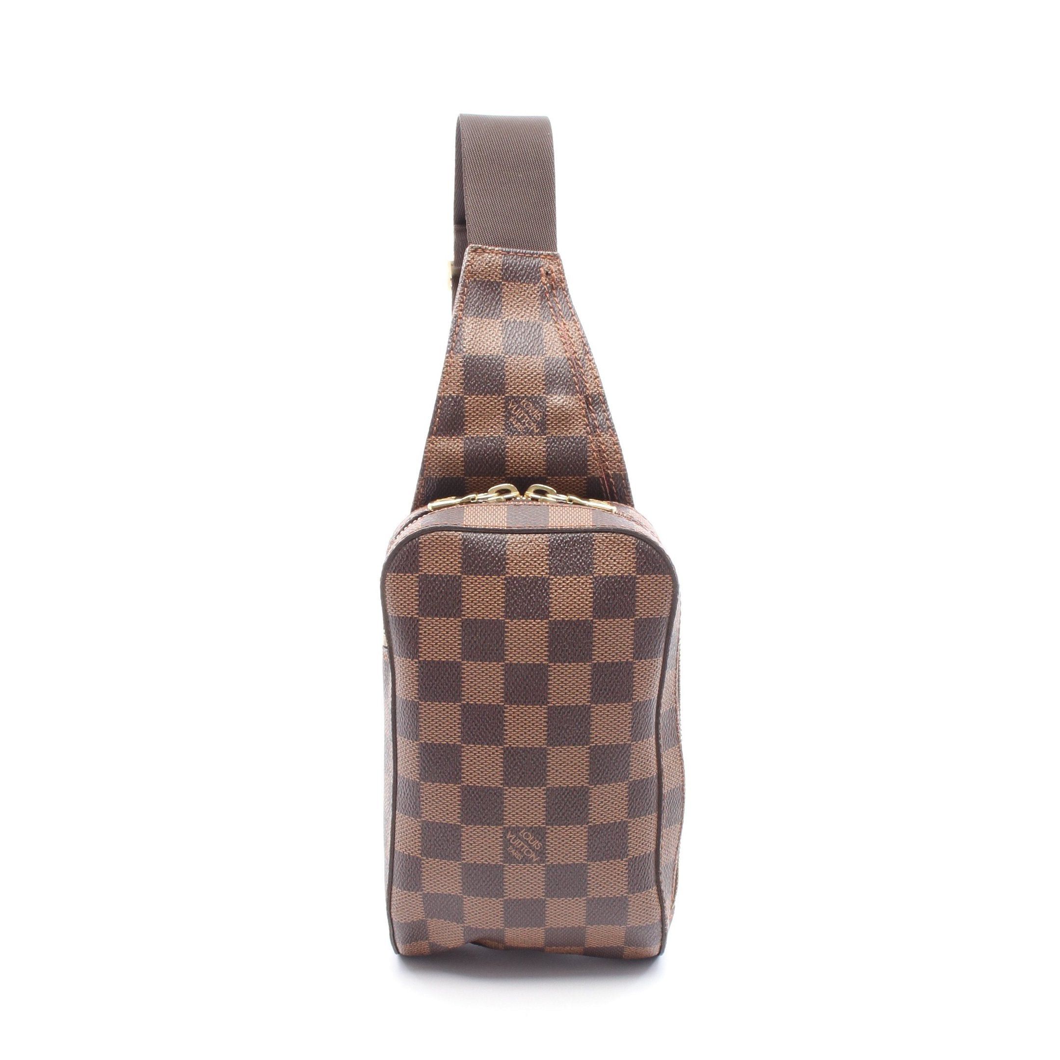 Louis Vuitton Louis Vuitton Geronimos Damier Ebene Body Bag Brown Size ONE SIZE - 1 Thumbnail